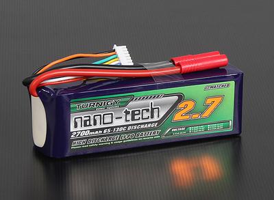 Turnigy nano-tech 2700mah 6S 65~130C Lipo Pack