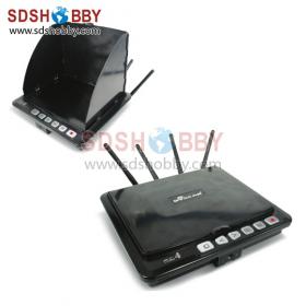 Galaxy D4 8in FPV LCD Displayer with 32CH 5.8G Four Diversity Receiver /RX & DVR RD4