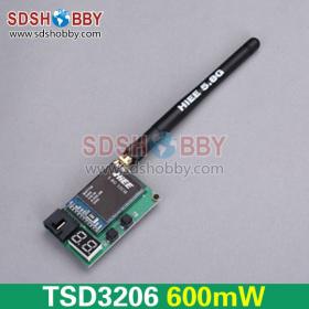 HIEE 5.8G 32CH 600mW FPV Video Transmitter TSD3206 with Antenna & XT60 Switching Cable