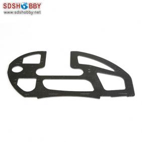 One Piece CF Sideplate/ Side Board for Helicopter KDS550