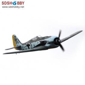 Focke-Wulf FW 190 Brushless EPO/ Foam Electric Airplane RTF with 2.4G Right Hand Throttle, Retractable Landing Gear