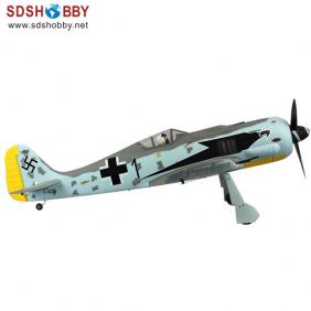 Focke-Wulf FW 190 Brushless EPO/ Foam Electric Airplane RTF with 2.4G Right Hand Throttle, Retractable Landing Gear
