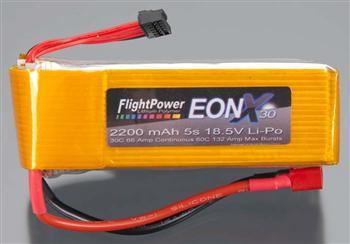 Flight Power LiPo EONX 30 5S 18.5V 2200mAh 30C FPWEONX30-22005S