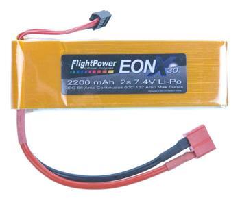 FlightPower EONX 30 LiPo 2S 7.4V 2200mAh 30C FPWEONX30-22002S