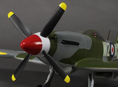 Durafly Supermarine Spitfire Mk 24 with Retracts/Flaps/Nav Lights (PNF)